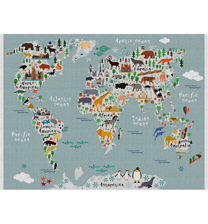 Carta da parati “WPC_711” – Collezione Colour Me Baby | BHOME