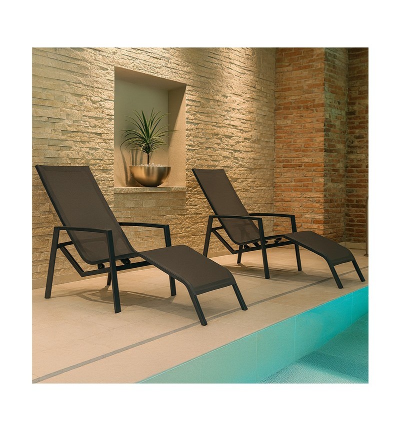 Cancun Sunbed GRATTONI | Arredi Barbàra