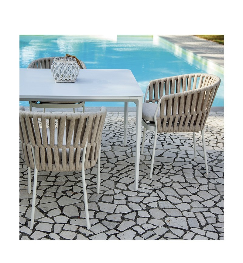 Bahamas Alu Table GRATTONI | Arredi Barbàra