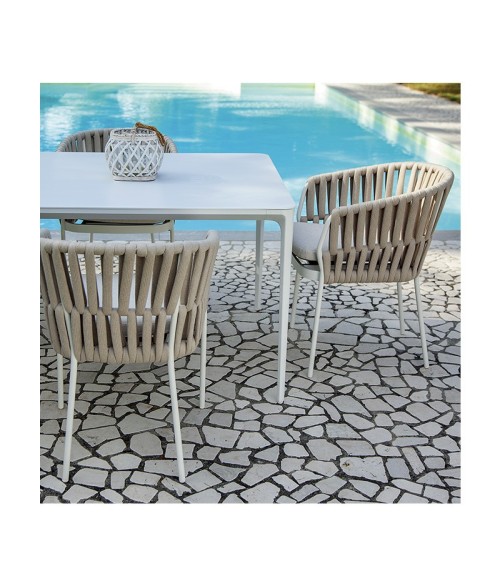 Bahamas Alu Table GRATTONI | Arredi Barbàra