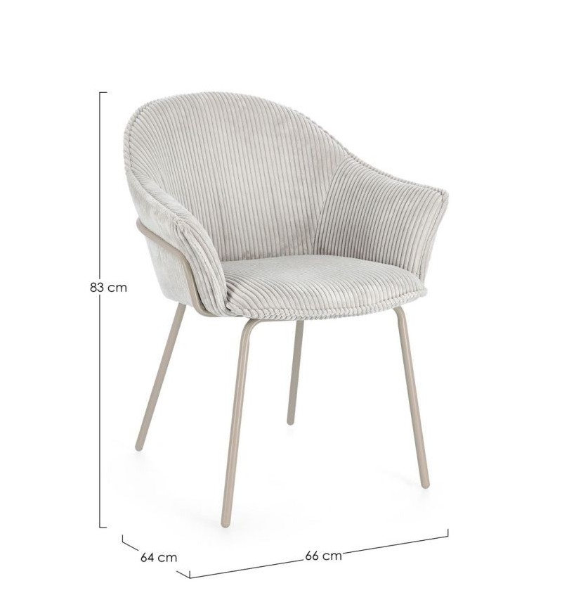 Sedia “CASSIDY” – BIZZOTTO