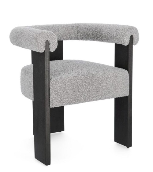 Bouclé chair AGAPE BIZZOTTO | BHOME by Arredi Barbàra