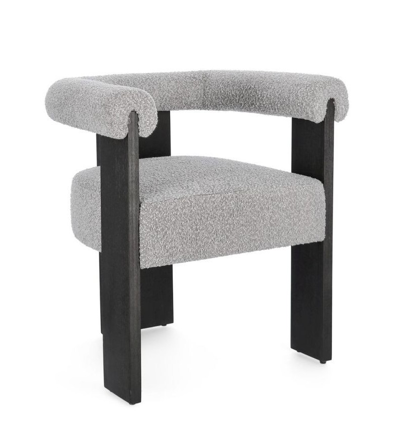 Sedia AGAPE BIZZOTTO bouclé | BHOME by Arredi Barbàra