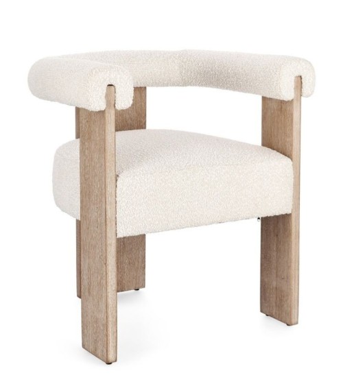 Bouclé chair AGAPE BIZZOTTO | BHOME by Arredi Barbàra