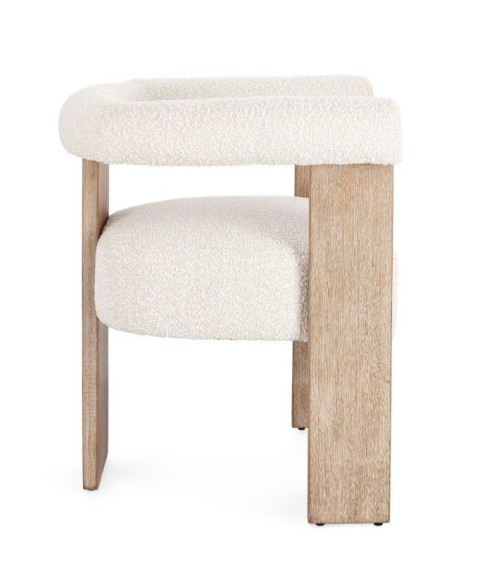 Bouclé chair AGAPE BIZZOTTO | BHOME by Arredi Barbàra