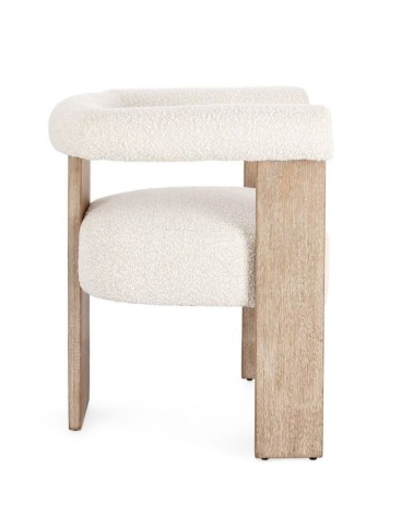 Bouclé chair AGAPE BIZZOTTO | BHOME by Arredi Barbàra