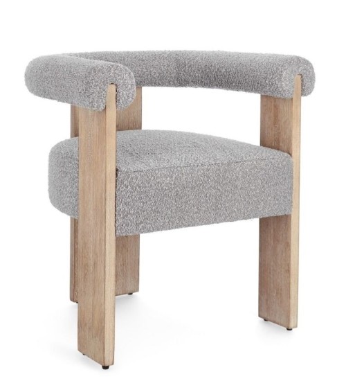 Bouclé chair AGAPE BIZZOTTO | BHOME by Arredi Barbàra