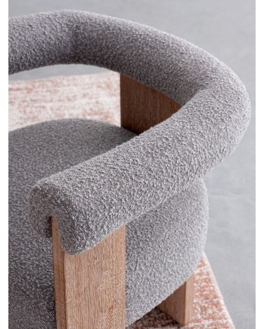 Bouclé chair AGAPE BIZZOTTO | BHOME by Arredi Barbàra