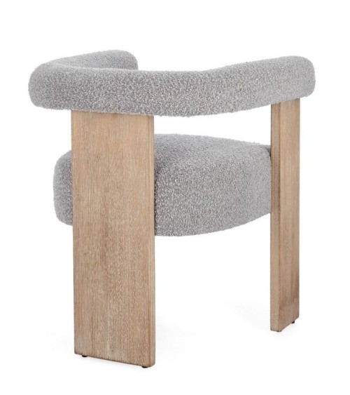 Bouclé chair AGAPE BIZZOTTO | BHOME by Arredi Barbàra
