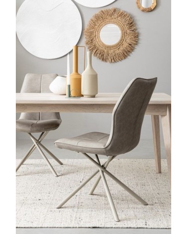 Chair KEPLER BIZZOTTO faux leather | BHOME by Arredi Barbàra