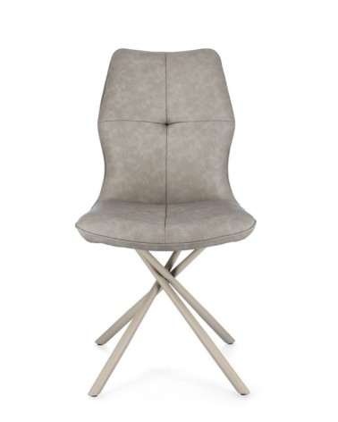 Chair KEPLER BIZZOTTO faux leather | BHOME by Arredi Barbàra