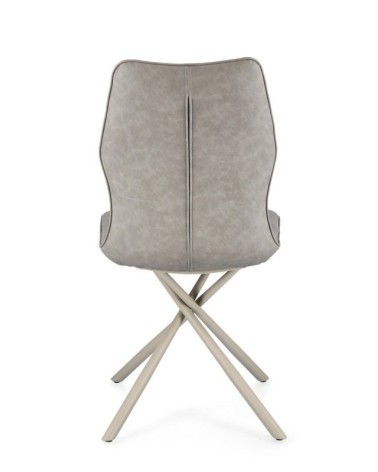 Chair KEPLER BIZZOTTO faux leather | BHOME by Arredi Barbàra