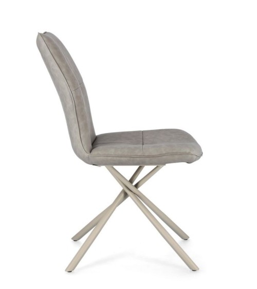 Chair KEPLER BIZZOTTO faux leather | BHOME by Arredi Barbàra