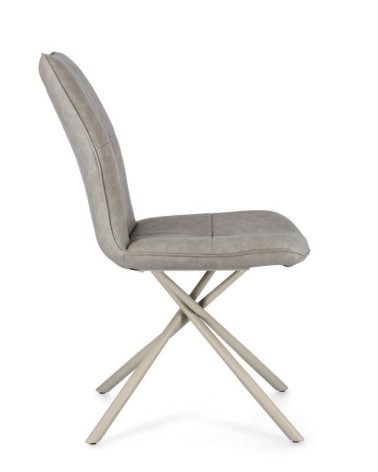 Chair KEPLER BIZZOTTO faux leather | BHOME by Arredi Barbàra