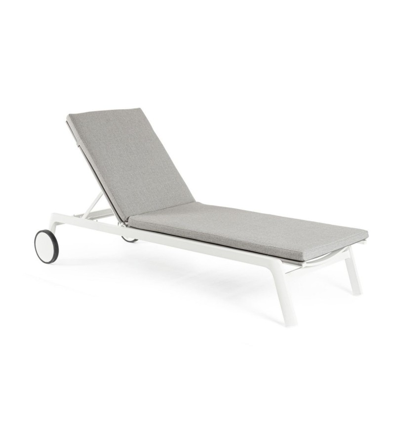 Jalisco sun lounger BIZZOTTO white outdoor – BHOME by Arredi Barbàra