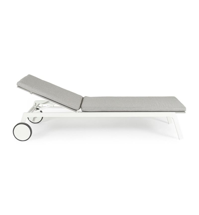 Jalisco sun lounger BIZZOTTO white outdoor – BHOME by Arredi Barbàra