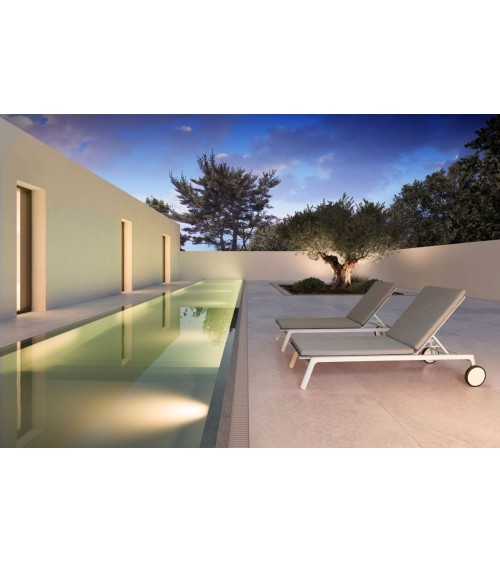 Tumbona Jalisco BIZZOTTO blanca outdoor – BHOME by Arredi Barbàra