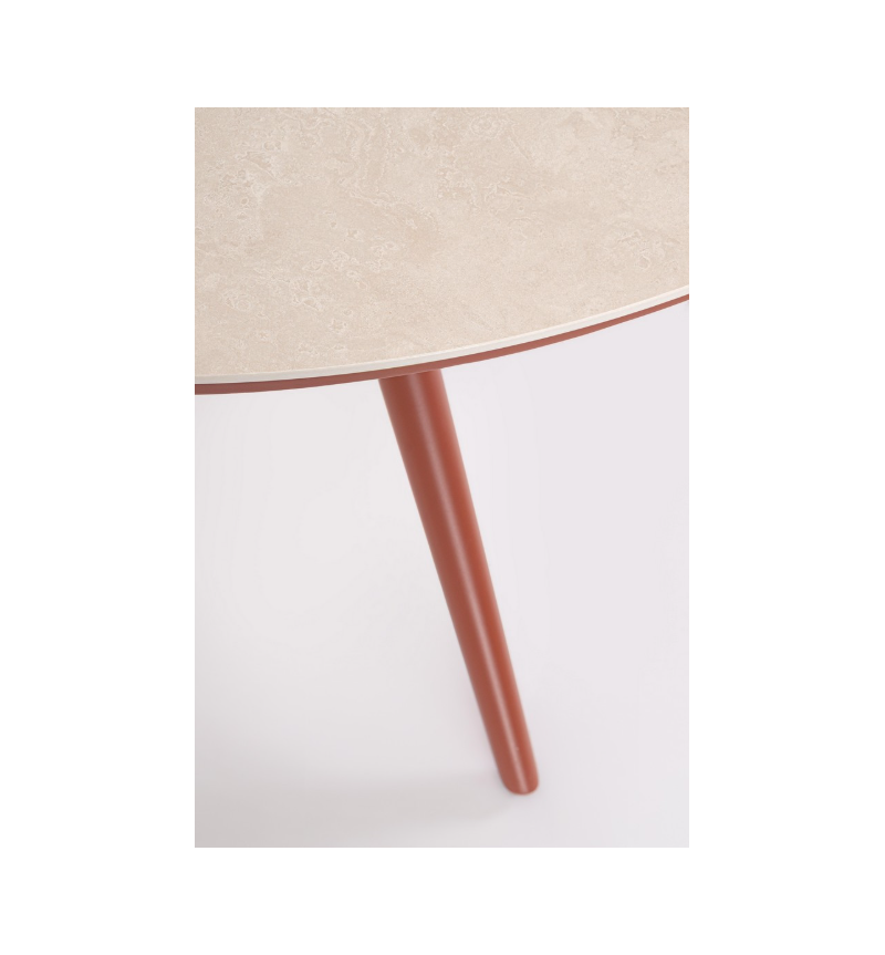 Mesa Cabas D120 BIZZOTTO cobre outdoor – BHOME by Arredi Barbàra