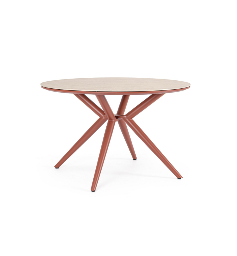 Tisch Cabas D120 BIZZOTTO Kupfer outdoor – BHOME by Arredi Barbàra