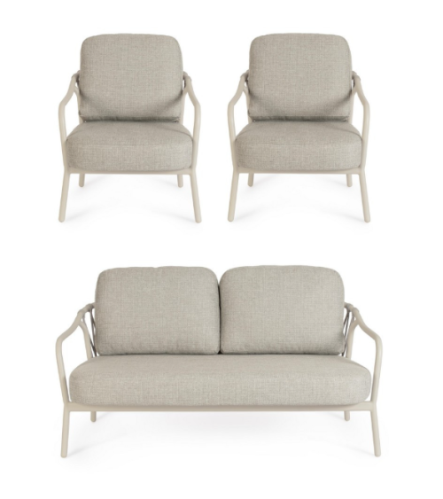Edvige Pelican outdoor lounge set BIZZOTTO – BHOME by Arredi Barbàra