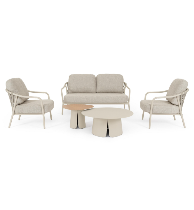 Salotto Edvige Pelican BIZZOTTO set 3 pezzi outdoor – BHOME by Arredi Barbàra