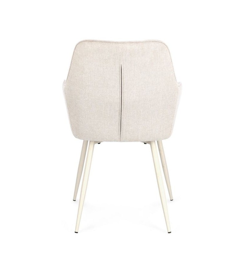 Sedia con braccioli Cora BIZZOTTO beige set 4 – BHOME by Arredi Barbàra