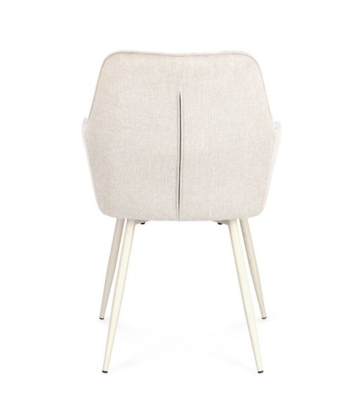 Sedia con braccioli Cora BIZZOTTO beige set 4 – BHOME by Arredi Barbàra