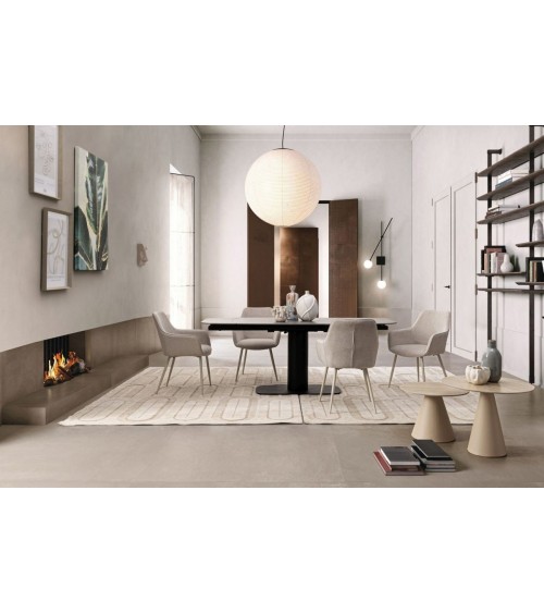 Chaise Cora avec accoudoirs BIZZOTTO lot de 4 – BHOME by Arredi Barbàra