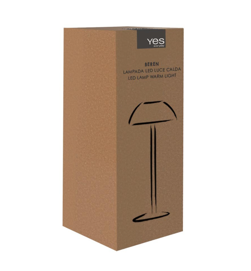 Tischlampe Beren LED H28 BIZZOTTO rot – BHOME by Arredi Barbàra