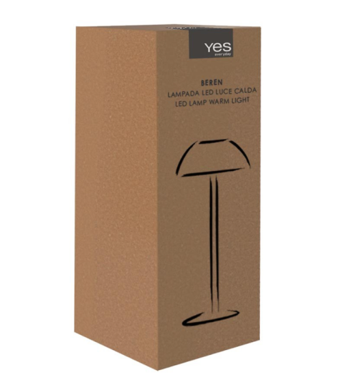 Beren LED table lamp H28 BIZZOTTO red – BHOME by Arredi Barbàra