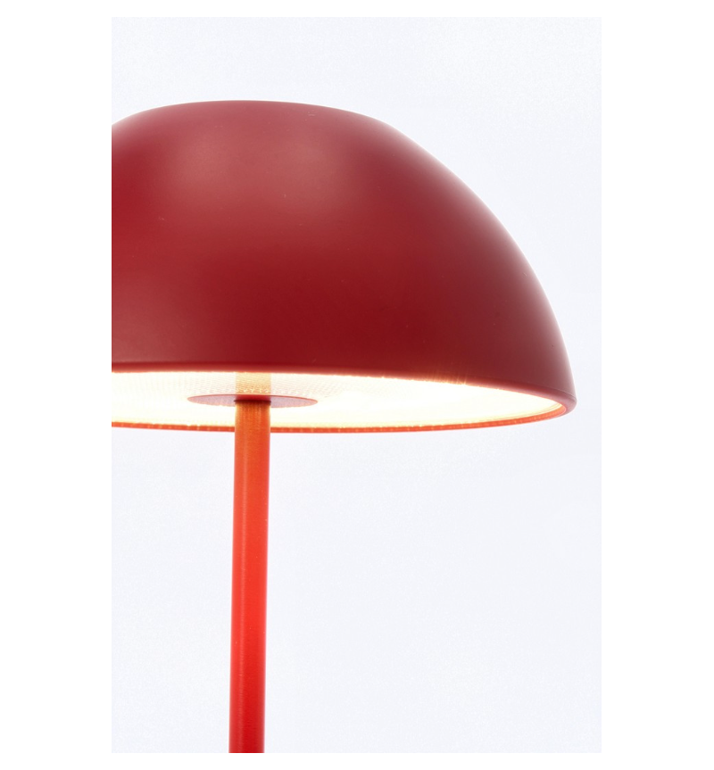 Tischlampe Beren LED H28 BIZZOTTO rot – BHOME by Arredi Barbàra