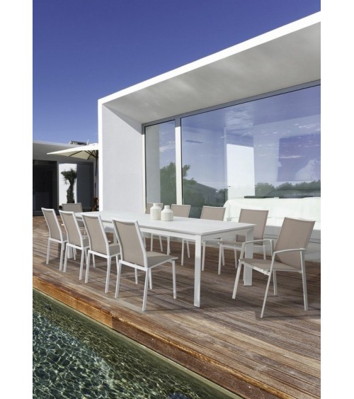 Tavolo Konnor BIZZOTTO allungabile 200/300 bianco – BHOME by Arredi Barbàra