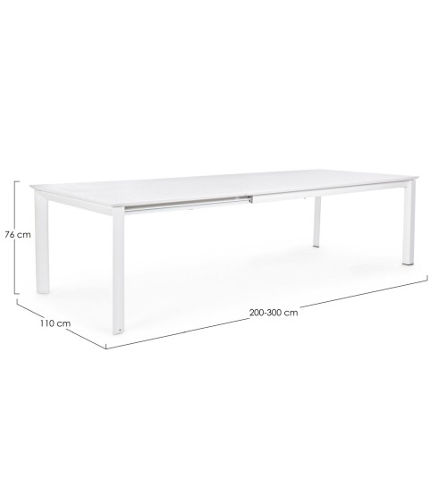 Mesa Konnor BIZZOTTO extensible 200/300 – BHOME by Arredi Barbàra