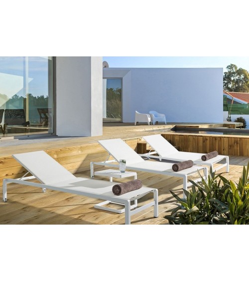 Table basse Konnor BIZZOTTO blanche outdoor – BHOME by Arredi Barbàra