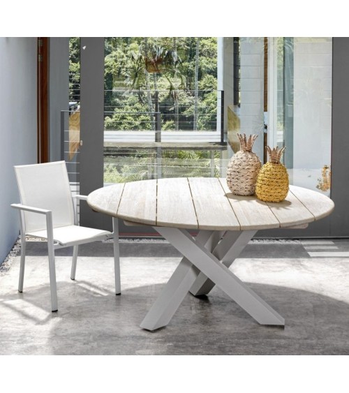 Chair Konnor BIZZOTTO stackable white set of 4 – BHOME by Arredi Barbàra