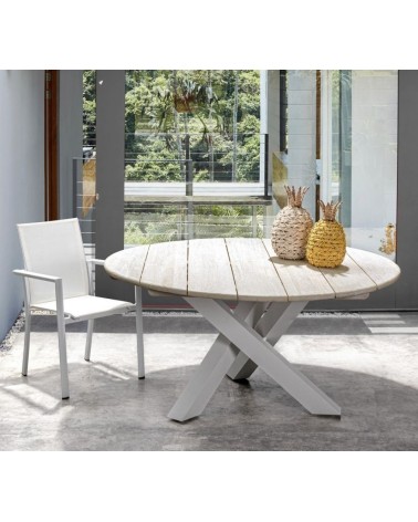 Chair Konnor BIZZOTTO stackable white set of 4 – BHOME by Arredi Barbàra