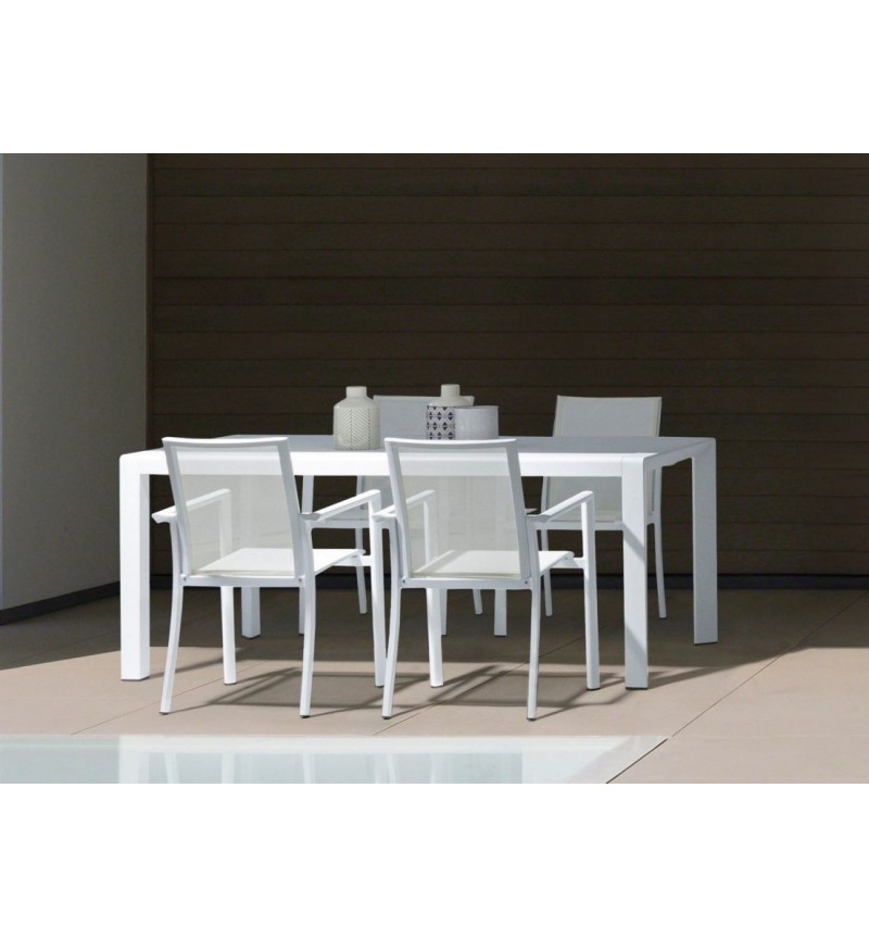 Sedia Konnor BIZZOTTO impilabile bianca set 4 – BHOME by Arredi Barbàra