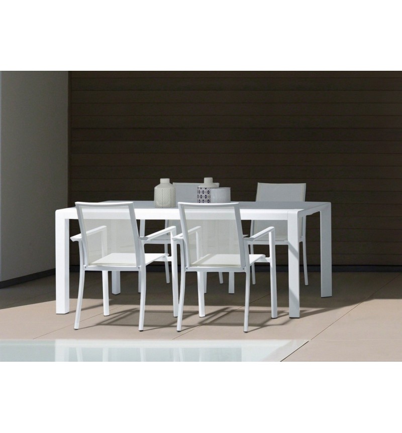 Sedia Konnor BIZZOTTO impilabile bianca set 4 – BHOME by Arredi Barbàra