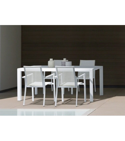 Chair Konnor BIZZOTTO stackable white set of 4 – BHOME by Arredi Barbàra