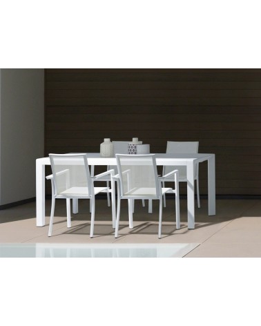 Chair Konnor BIZZOTTO stackable white set of 4 – BHOME by Arredi Barbàra