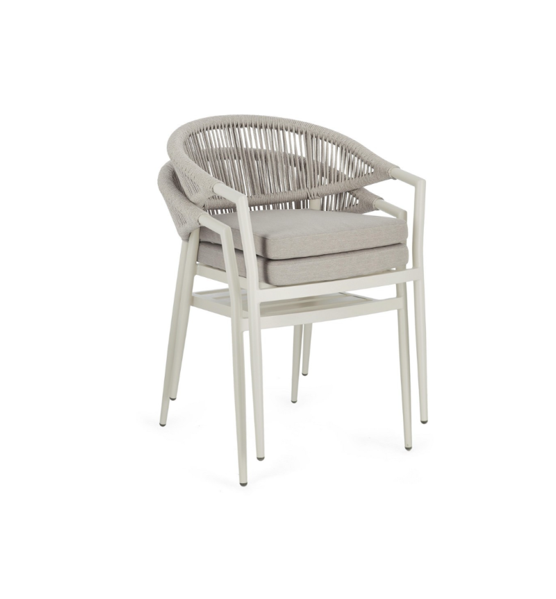 Sedia Millor BIZZOTTO con braccioli outdoor set 4 – BHOME by Arredi Barbàra