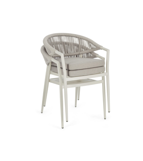 Sedia Millor BIZZOTTO con braccioli outdoor set 4 – BHOME by Arredi Barbàra