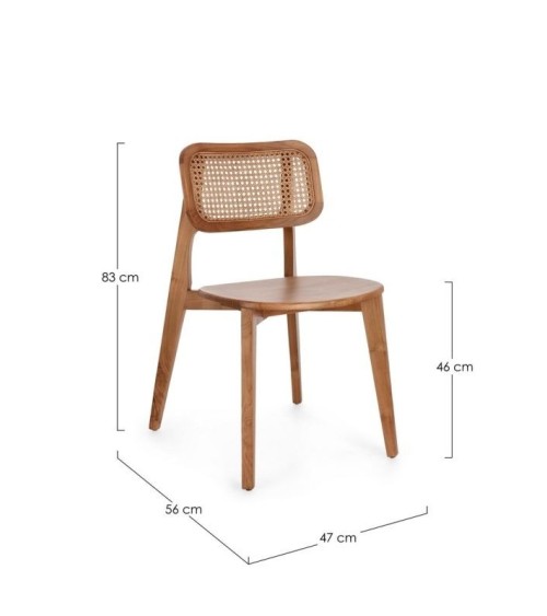 Chair ABBY BIZZOTTO teak | BHOME by Arredi Barbàra