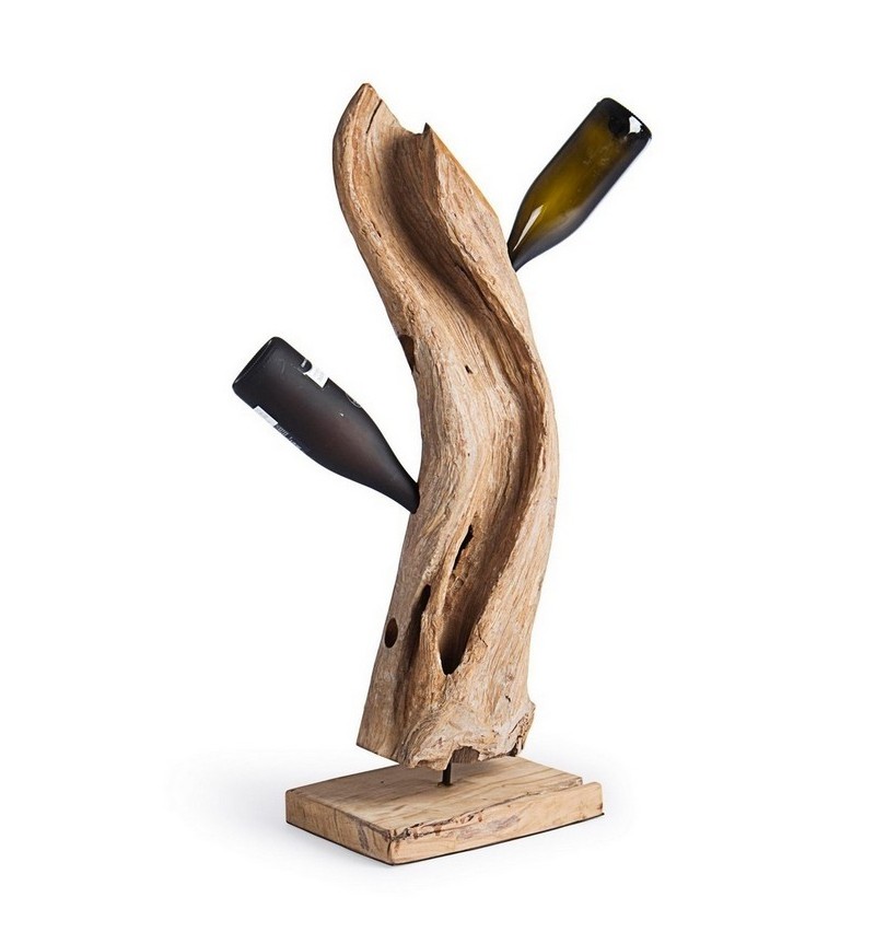 Portabottiglia ADANYA BIZZOTTO teak | BHOME by Arredi Barbàra