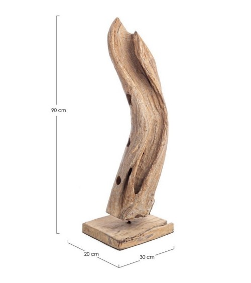 Bottle rack ADANYA BIZZOTTO teak | BHOME by Arredi Barbàra