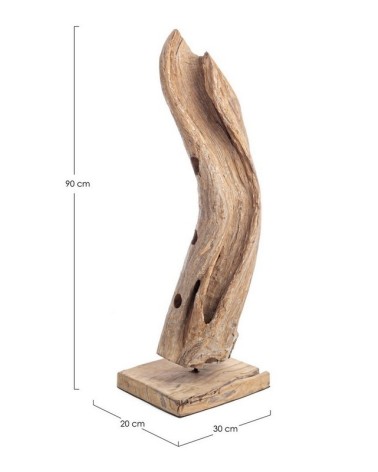 Bottle rack ADANYA BIZZOTTO teak | BHOME by Arredi Barbàra