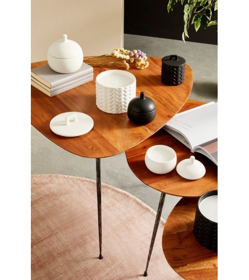 Candle CANISTER BIZZOTTO ceramic | BHOME by Arredi Barbàra