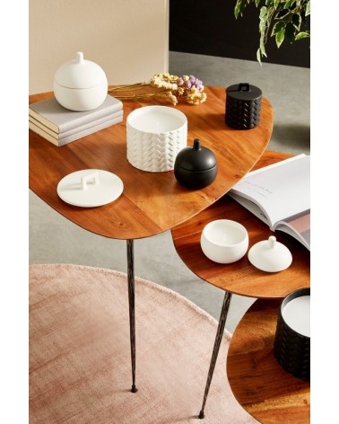 Candle CANISTER BIZZOTTO ceramic | BHOME by Arredi Barbàra