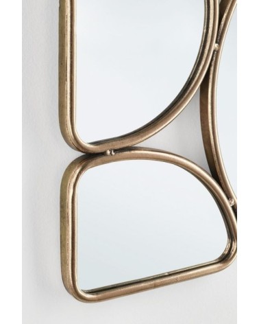 Mirror HANIMA BIZZOTTO gold | BHOME by Arredi Barbàra