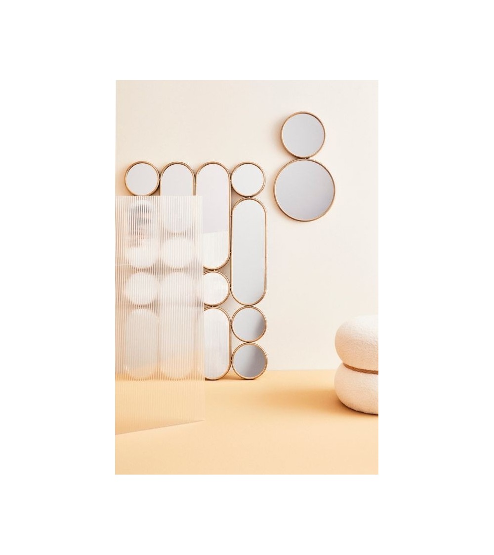 Large mirror HANIMA BIZZOTTO gold | BHOME by Arredi Barbàra